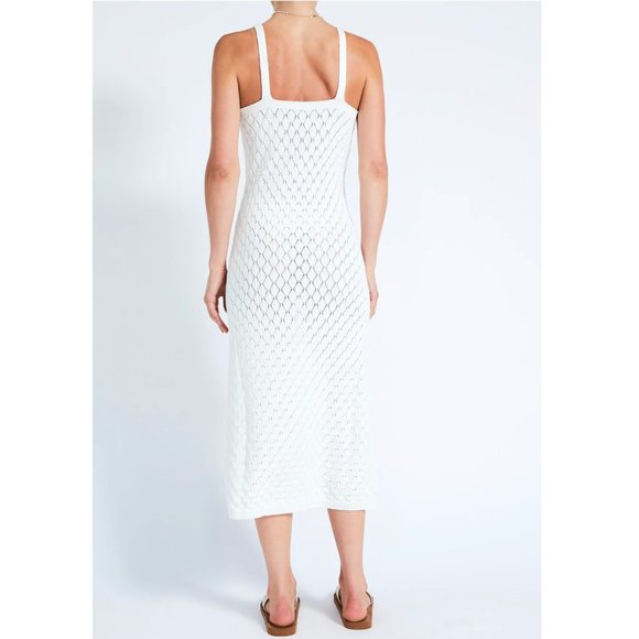 NWT Devon Windsor Atlas Dress in Off-White - Picture 5 of 15
